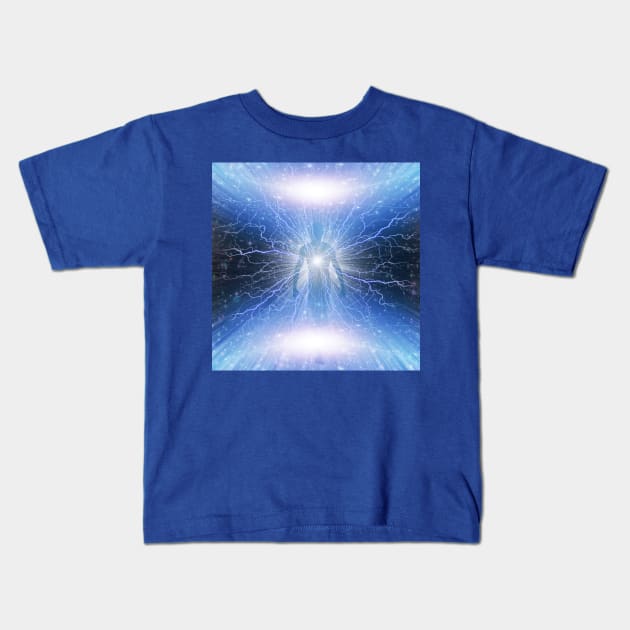 Shining aura in light Kids T-Shirt by rolffimages